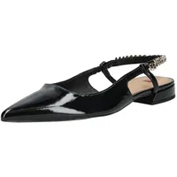 HÖGL Leder-Slingballerinas in schwarz, | Gr.: 39