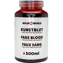 maskworld Kunstblut Flasche 500 ml – Filmblut