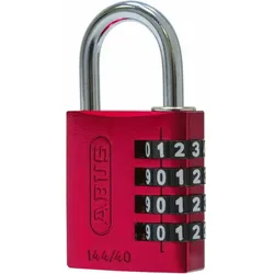 ABUS Zahlenschloss 144/40 rot