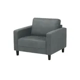 Smart Rada Webstoff fein 64 x 76 x 83 cm gelb