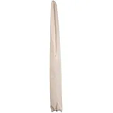 MCW Schutzhülle für Holz-Sonnenschirm Lissabon 3m, Abdeckhülle Cover mit Kordelzug ~ creme