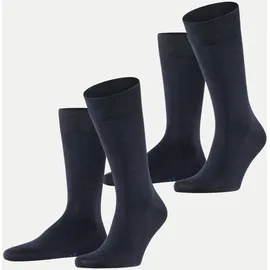 Falke Happy 2er Pack dark navy 39-42