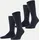Falke Happy 2er Pack dark navy 39-42