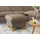 Home Affaire Polsterhocker Lindgren 61 x 46 x 61 cm Braun