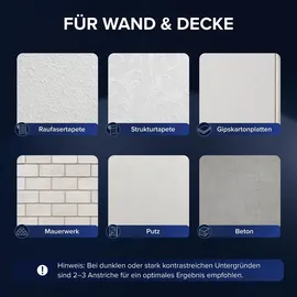 Plid Schneeweiß Wandfarbe weiß matt 5 l