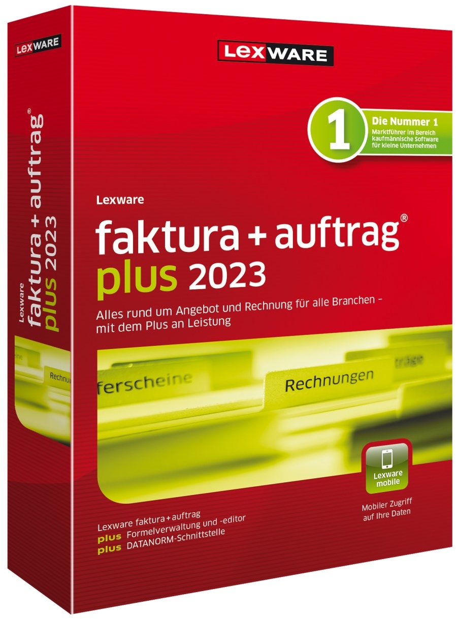 Lexware Faktura + Auftrag Plus 2023 | Sofortdownload + Produktschlüssel