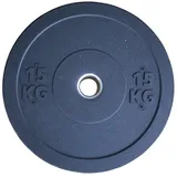 tanga sports® Bumper Plates, 15 kg - Schwarz
