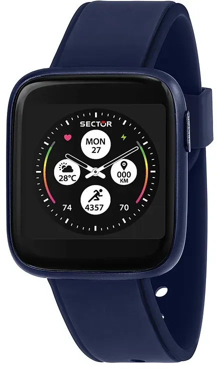 Sector Smartwatch S-04 Colours R3253158006 - blau