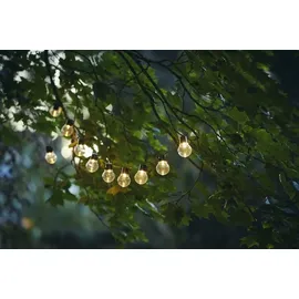 StarTrading LED Lichterkette Solar 180 cm klar warmweiß