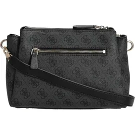 GUESS Noelle II Tri Comp Crossbody Coal Logo - L