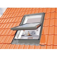 Optilight Dachfenster mit Eindeckrahmen flach & Dauerlüftung - 55 x 78