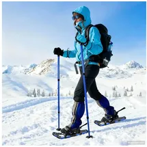 vidaXL 3 in 1 Schneeschuhe Blau 21