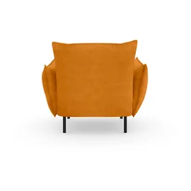 Home Affaire Sessel HOME AFFAIRE "Stine Cocktailsessel", gold (goldfarben), B:96cm H:86cm T:86cm, Struktur (100% Polyester);Struktur weich (85% Polyester/15% Nylon);Samtoptik (100% Polyester), Sessel, Sessel, Besonderes Design durch Kissenoptik und Keder, by Morten