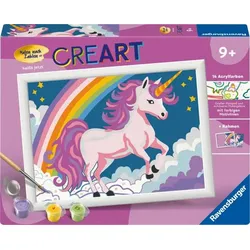 Ravensburger CreArt - Malen nach Zahlen 23996 - Pinkes Einhorn - ab 9 Jahren