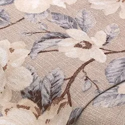 Dekostoff Blumen "Lorena", leinen
