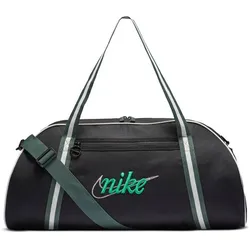 NIKE Tasche W NK GYM CLUB - RETRO, BLACK/VINTAGE GREEN/STADIUM GREEN, ONE SIZE