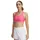 Under Armour Crossback Mid Bra Pink/Weiß M