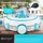 Kesser Poolroboter Aqua-9000 Weiß/Türkis inkl. Transporttasche