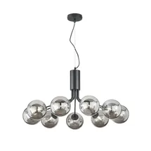 LUCE ambiente Design Honey 9-flg. Ø 83 cm schwarz