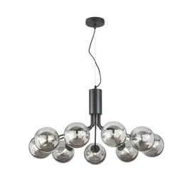 LUCE ambiente Design Honey 9-flg. Ø 83 cm schwarz