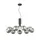 LUCE ambiente Design Honey 9-flg. Ø 83 cm schwarz