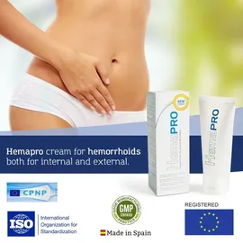 500 Cosmetics HEMAPRO Creme zur Linderung und Behandlung von Hämorrhoiden 1 Tube