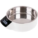 Adler AD 3166 Küchenwaage Elektronische Küchenwaage Edelstahl, Arbeitsfläche Oval (AD 3166)