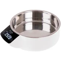 Adler AD 3166 Küchenwaage Elektronische Küchenwaage Edelstahl, Arbeitsfläche Oval (AD 3166)