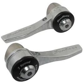 SunRace SLR30 Schalthebel 7-fach Retrorennrad einfach installierbar - Silber