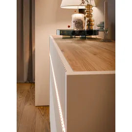 Forte Oak Squere Sideboard 105,3 x 85,9 x 41,5 cm Mauvella Eiche/Sand