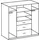 WIMEX Kleiderschrank Click ¦ schwarz ¦ Maße (cm): B: 179 H: 199 T: 58.0