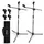Pyle Audio Pyle Mikrofonständer 2er-Set mit Galgenarm – Mikrofonstativ höhenverstellbar 70–132cm, faltbar, Tragetasche