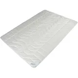Traumschlaf Leinen Sommerdecke extra leicht, Füllung: 60% Leinen 40% Baumwolle 200x220 cm - weiß