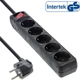 InLine Steckdosenleiste 1,5 m Schwarz 5 St.