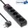 InLine Steckdosenleiste 1,5 m Schwarz 5 St.