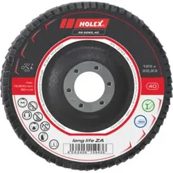 Holex Fächerschleifscheibe long life ZA konisch,⌀ 100 mm, Körnung: 120