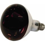 Kerbl Infrarotlampe 150 Watt, Hartglas, - Infrarotbirne, Infrarot Glühbirne, rot