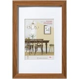 walther design Bilderrahmen eiche dunkel 40 x 60 cm, mit Kunstglas 40x60