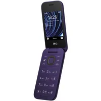 HMD 2660 Flip Klapphandy (2,8" Hauptdisplay, 1,77" Zweitdisplay, 4G + 4G, Bluetooth, 128 MB, 1450mAh Akku, FM Radio, MP3 Player, 0,3 MP Kamera) Purple