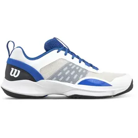 Wilson Hurakn Pro V2 Padelschuhe - White / Deja Vu Blue / Black - EU 49 Blau, Weiss