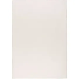 Kayoom Teppich KAYOOM "Earthquake 225", elfenbein, B:200cm H:14mm L:280cm, Polyester, Teppiche, Teppich, auch als Läufer, dichter uni Kurzflor, Wohnzimmer