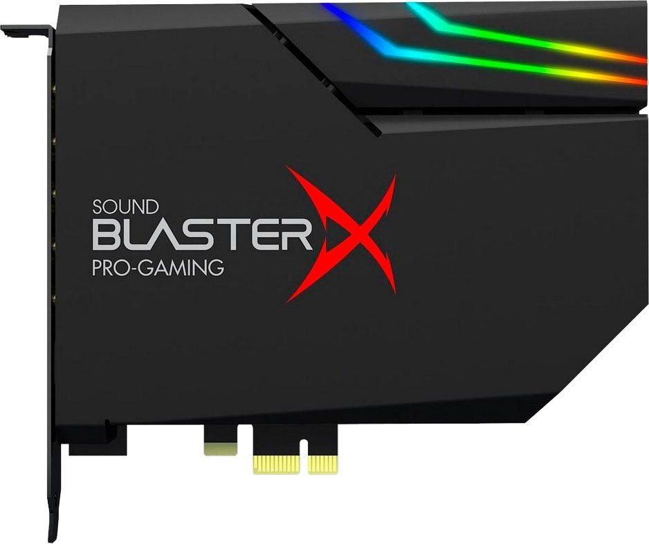 Creative Sound BlasterX AE-5 Plus SABRE32 PCIe Soundkarte schwarz