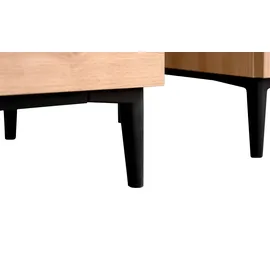 les tendances Nola TV-Lowboard 195 x 48 x 37 cm Braun/Holz