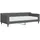vidaXL Tagesbett mit Matratze 90 x 200 cm grau