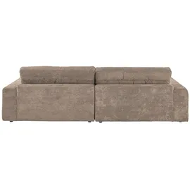 KAWOLA Ecksofa LANA Sofa taupe Cord
