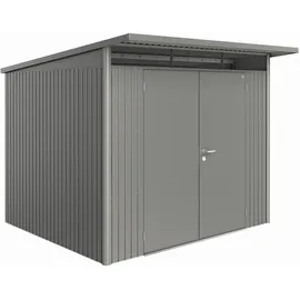 Biohort AvantGarde A6 2,6 x 2,2 m quarzgrau-metallic Doppeltür