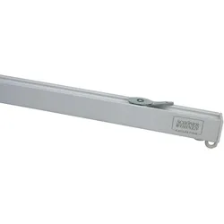 Vorhangschiene "Aluminium-Vorhangschienen Set Emilia 1-Lauf", weiß, B:160cm, SCHÖNER WOHNEN-KOLLEKTION, Gardinenstangen