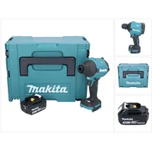 Makita DAS 180 F1J Akku Gebläse 18 V Brushless + 1x Akku 3,0 Ah + Makpac