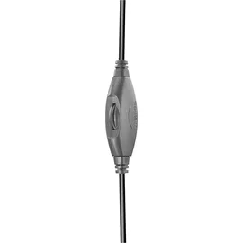 Hama Shell II Over-Ear, langes Kabel (2m), Schwarz