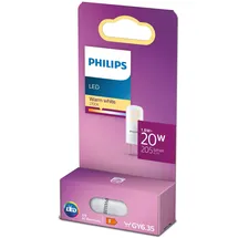Philips LED GY6.35 Lampe, 20W, Stiftsockel warmweiß, Weiß